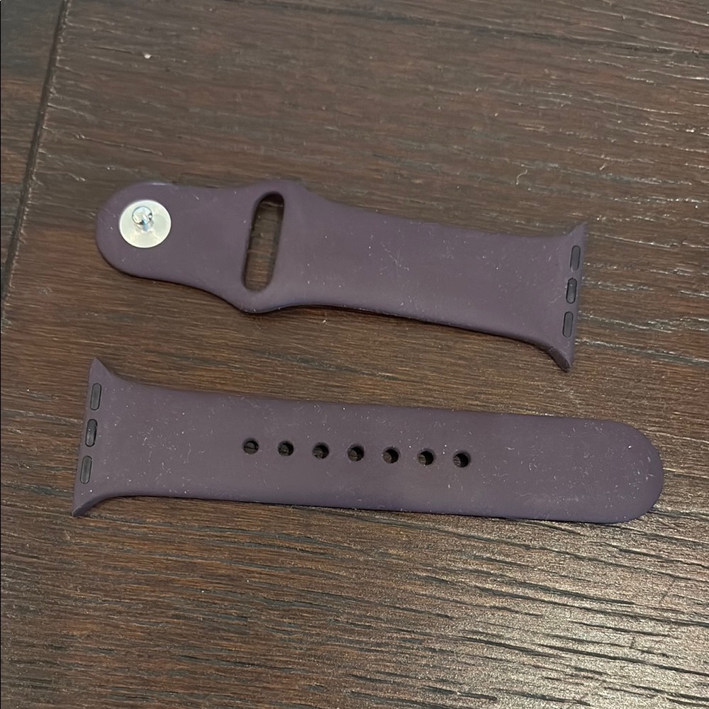 Apple Watch Sport Purple Watch Band in small elderberry
